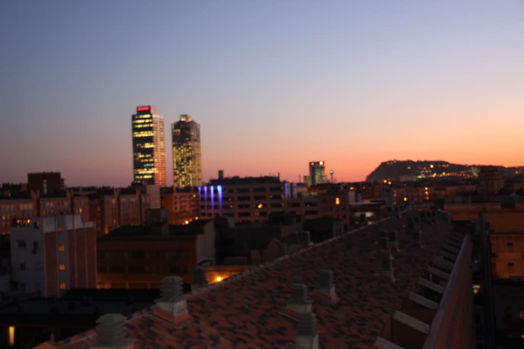 Ausblick - Zimmer 625 Hotel 4 Barcelona