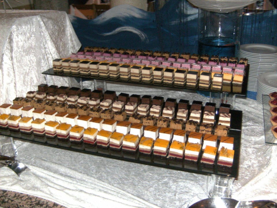 Dessert-Buffet am Horoskopabend Aldiana Club Ampflwang