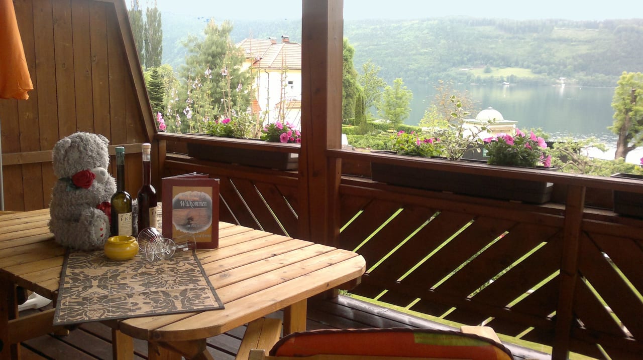 Blick auf den See Ferienwohnungen Fischerhaus direkt am See