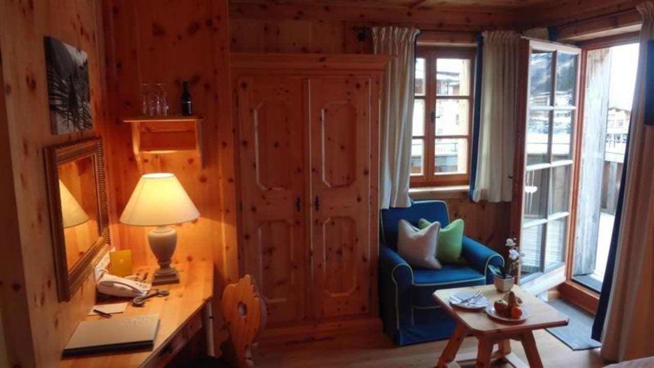 Wohnbereich im Kuschelzimmer Großarler Hof