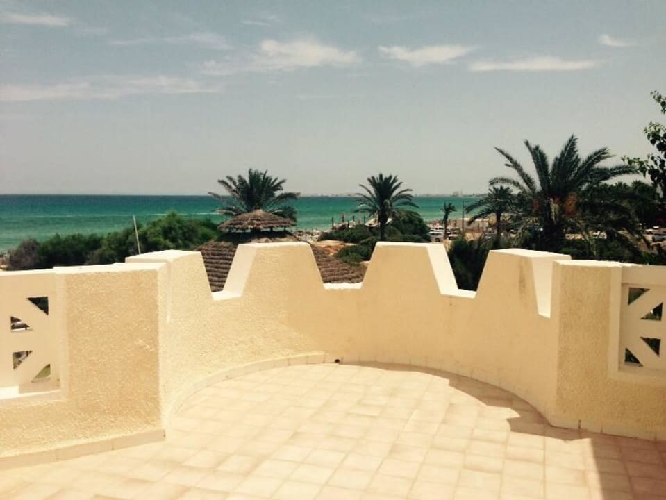 Terrasse inkl. 2tem Balkon auf dem Zimmer Mahdia Beach & Aquapark