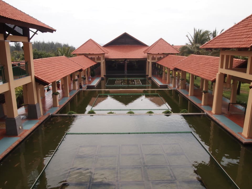 Waterfall zur Waterfall Lounge Pandanus Resort