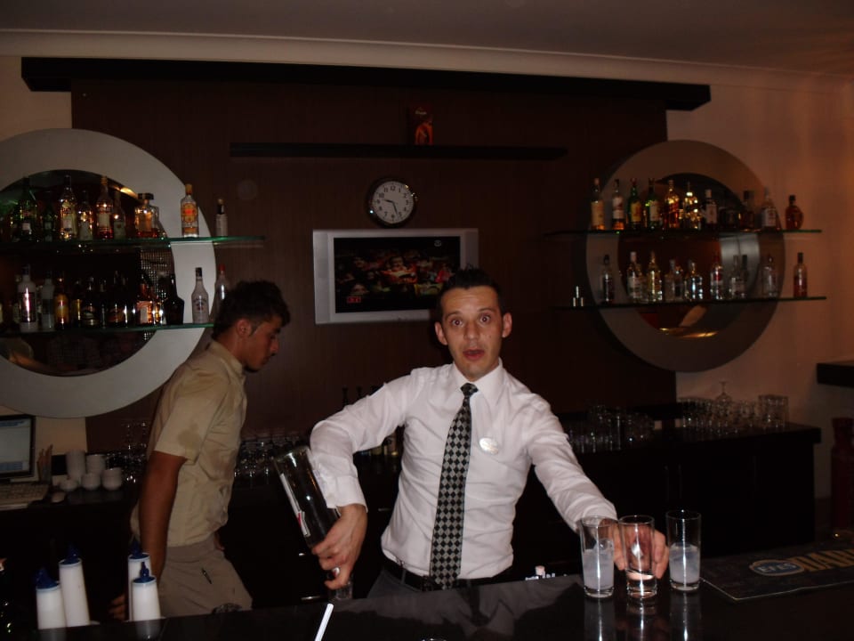 Cengiz bei der Arbeit Alaiye Resort & Spa