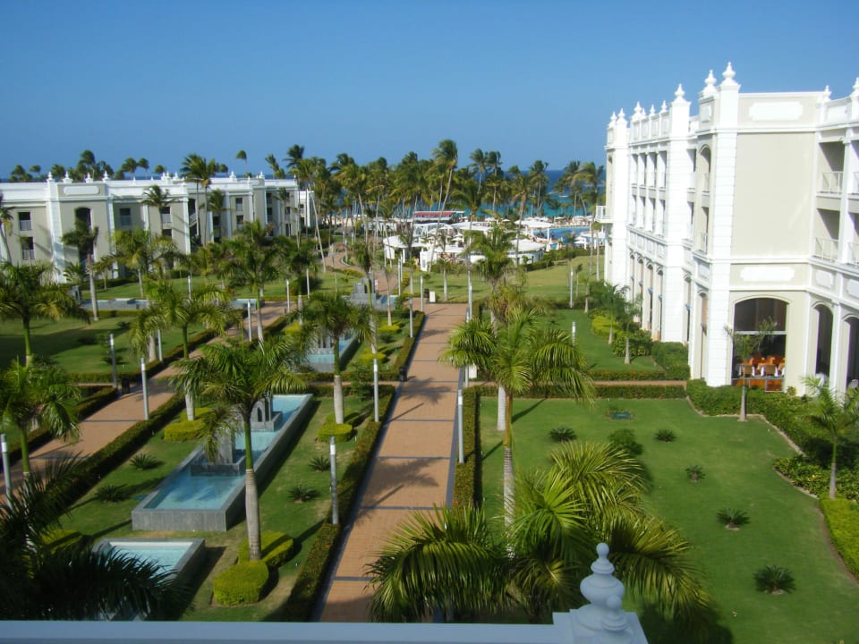 Ausblick vom zimmer Hotel Riu Palace Bavaro