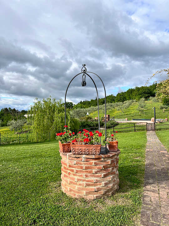 Gartenanlage B&B La Fornace di San Galgano