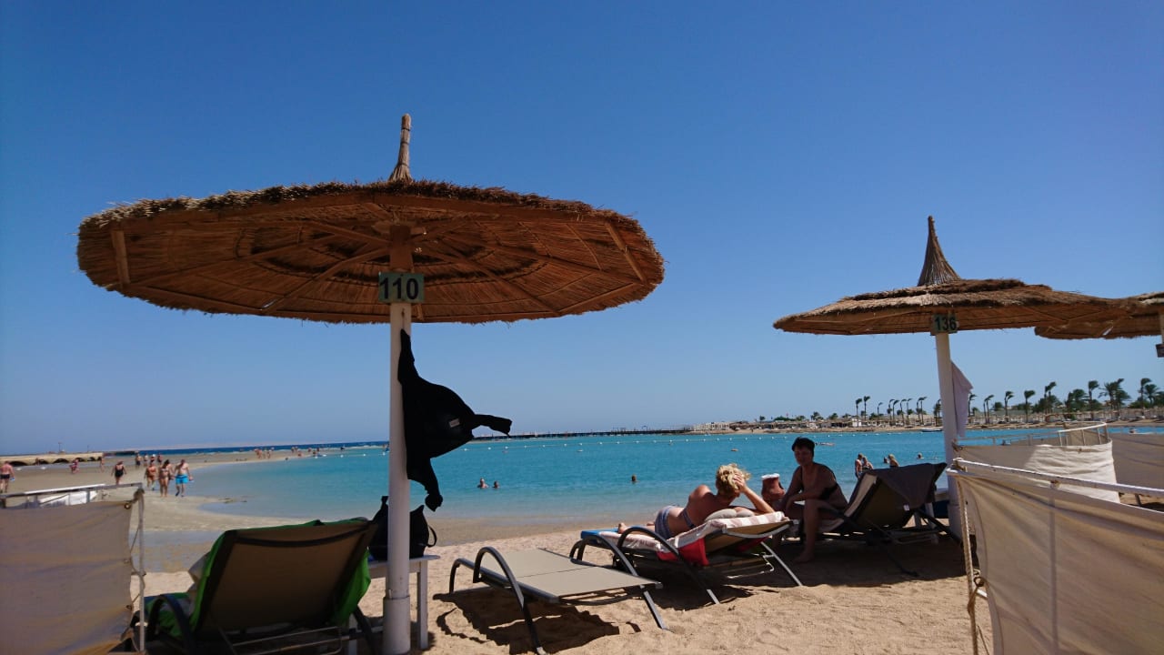 Ausblick am Strand Pickalbatros Dana Beach Resort - Hurghada