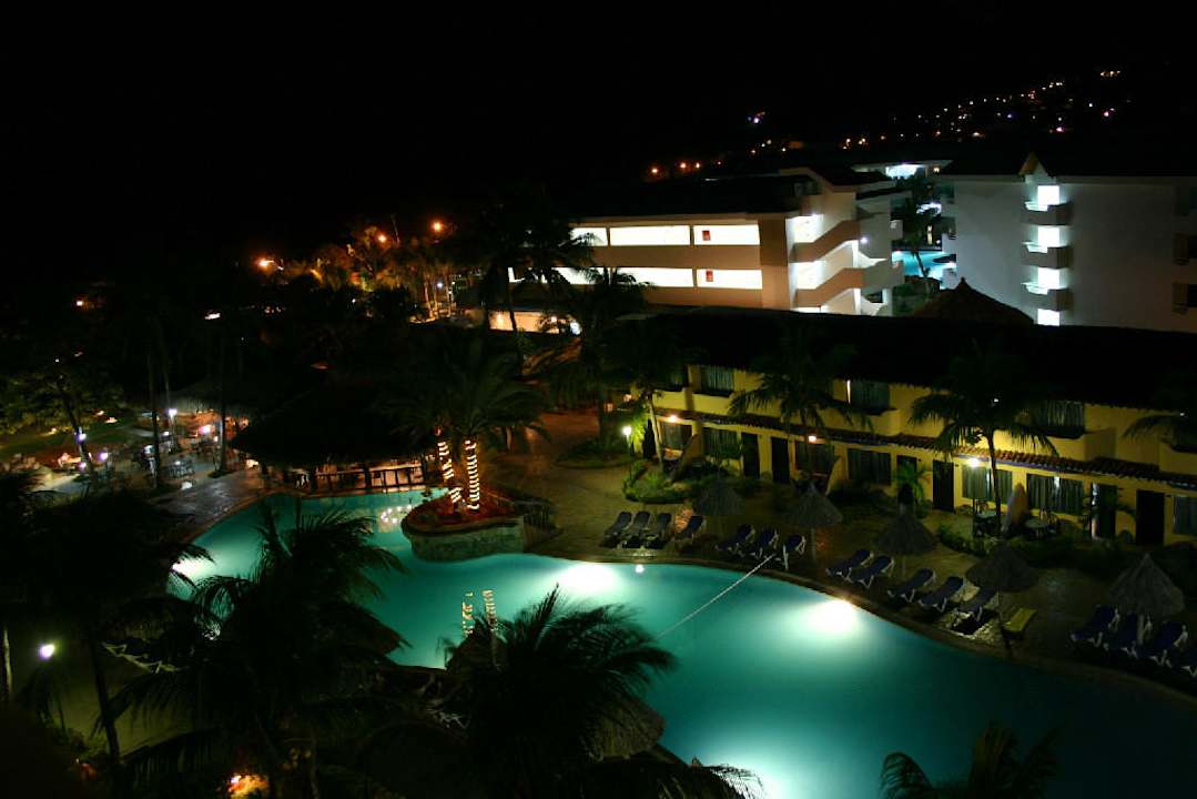 Blick vom Balkon Hotel Pueblo Caribe