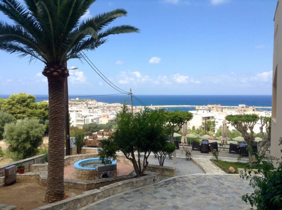 Blick vom Balkon Hotel Forest Park