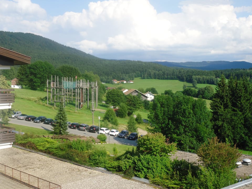 Ausblick vom Zimmer 206 Hotel Sonnenhof