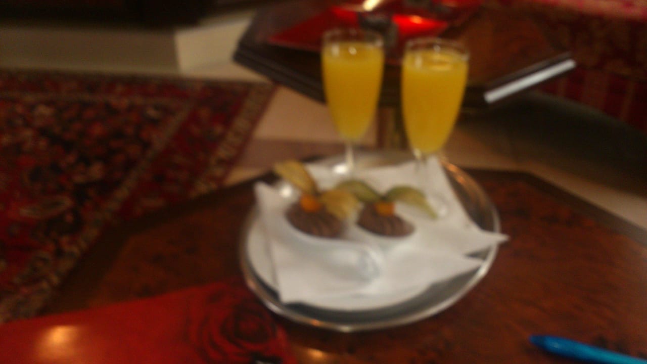 Begrüßungsgetränk Schlössl Hotel Kindl