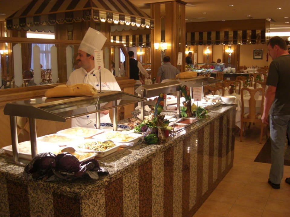 Ein Teil des Buffets Hotel Riu Paraiso Lanzarote
