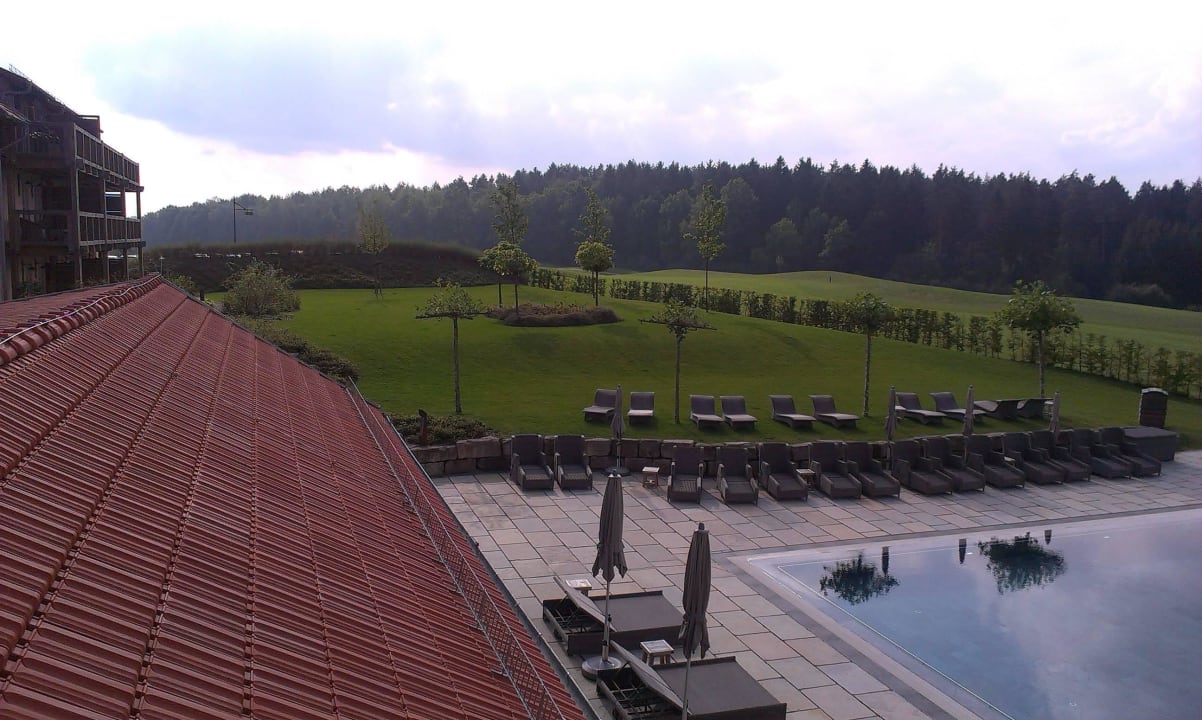 Blick aus unserem Zimmer 2140 Spa & GolfResort Weimarer Land