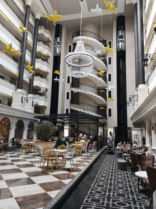 Lobby Hotel Royal Garden Beach