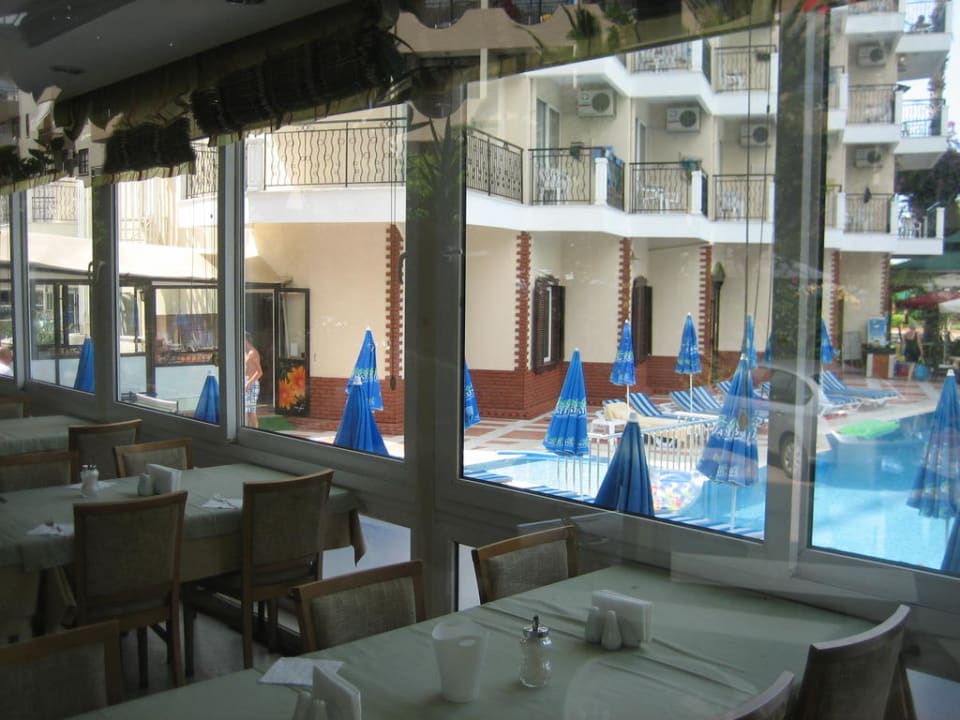 Sicht auf den Pool Riviera Hotel & Spa