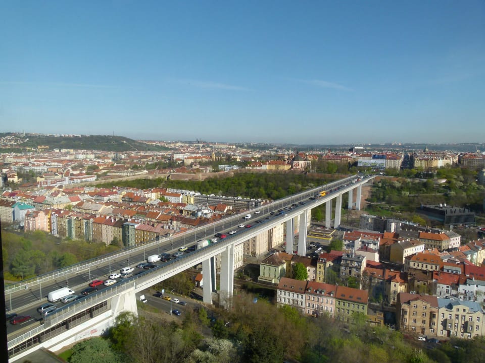 Zimmerausblick Grand Hotel Prague Towers