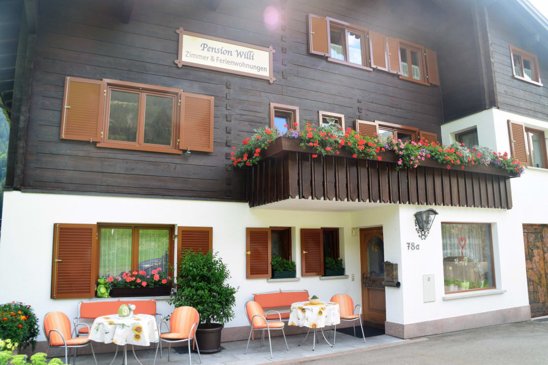 Außenansicht Frühstückspension Hannelore Willi