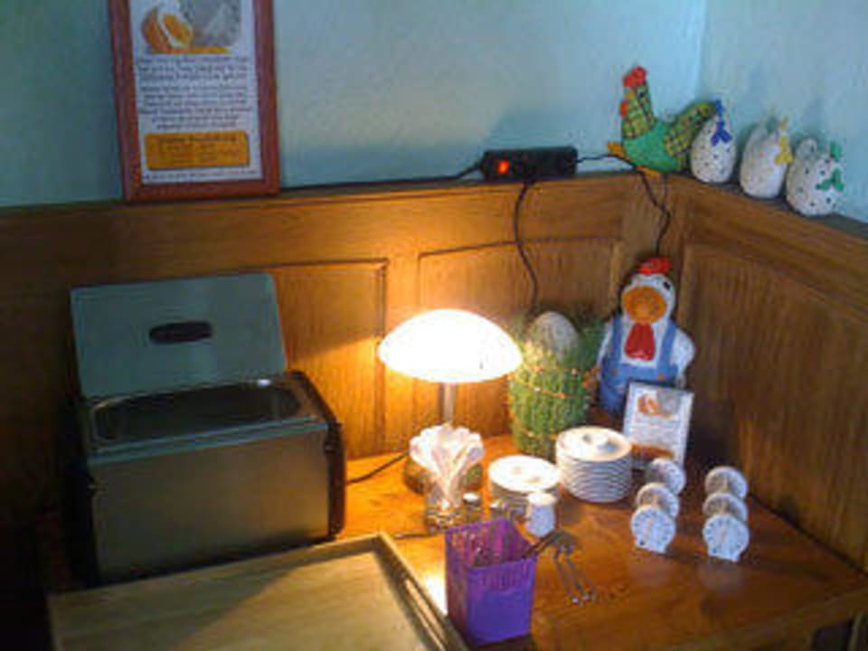 Frühstücks- Eierbar Hotel Haus Hillesheim