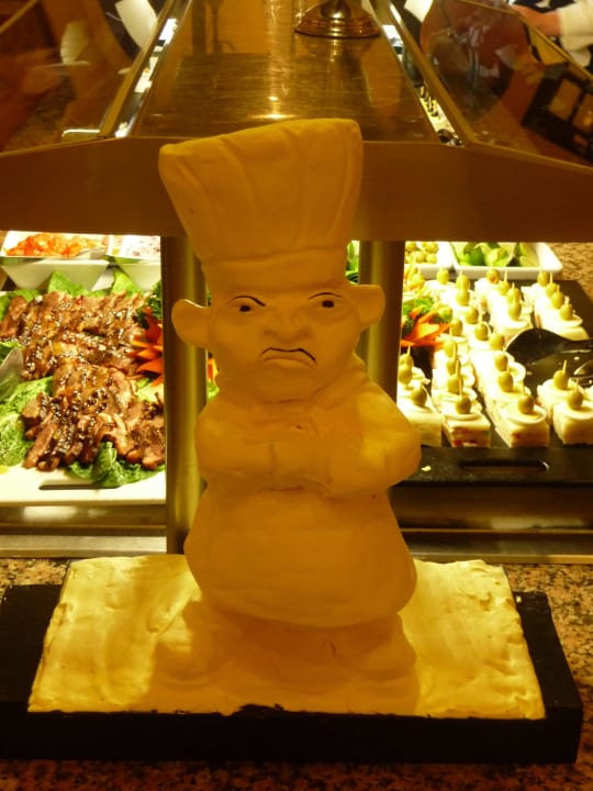 Figur aus Butter Hotel Riu Tequila