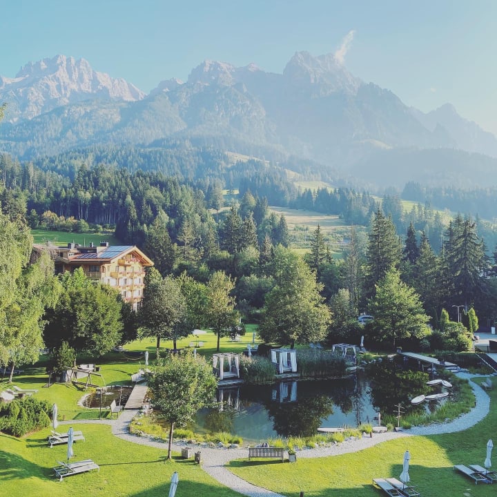 Gartenanlage Naturhotel Forsthofgut