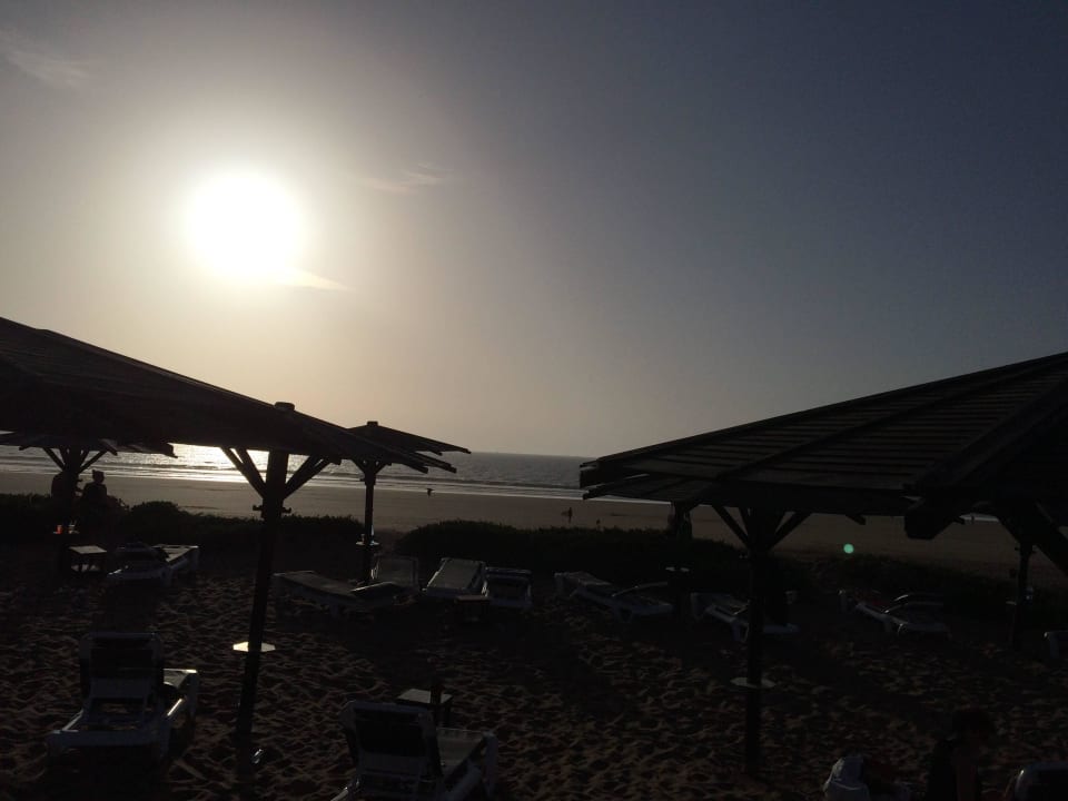 Sonnenuntergang am Strand ROBINSON AGADIR