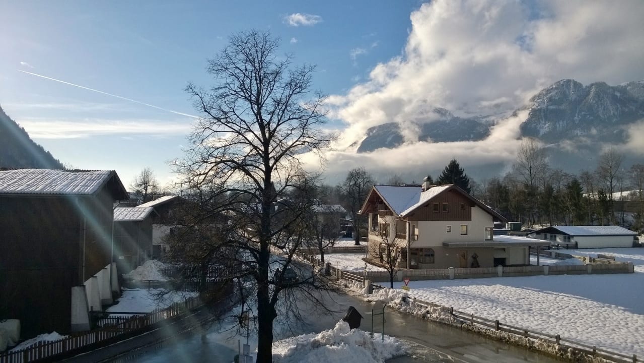 Ausblick vom Balkon  Hotel Sonnhof