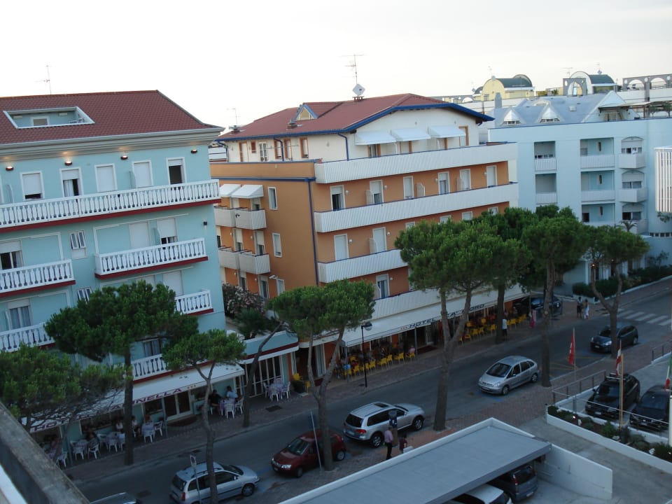 Balkon im 4. Stock Hotel Excelsior Caorle