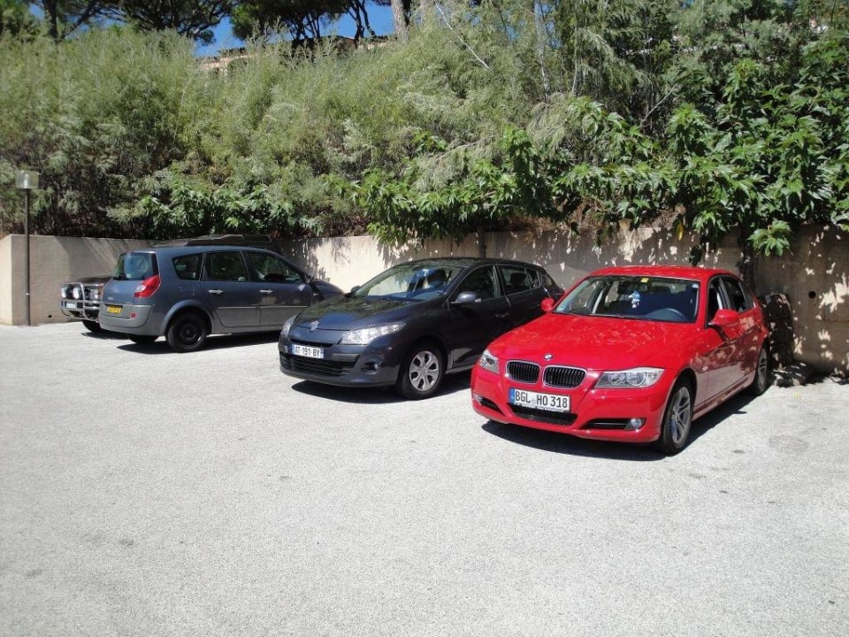 Parkplatz des Hotels Hotel Les Jardins de Sainte Maxime