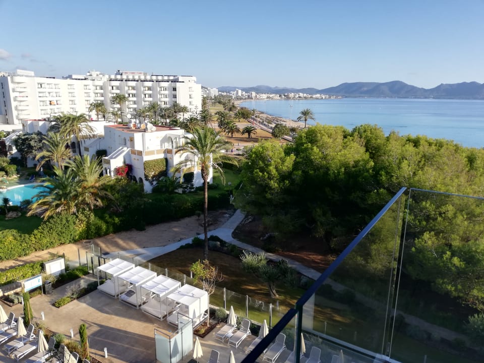 Ausblick Hipotels Bahía Cala Millor