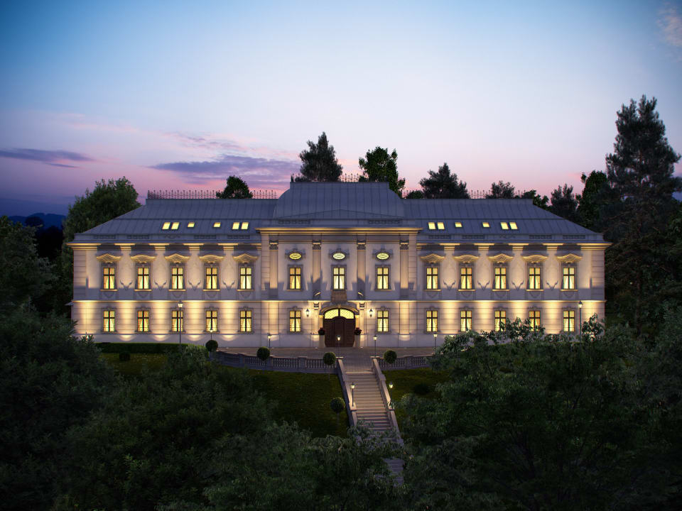 Außenansicht Hotel Gino Park Palace