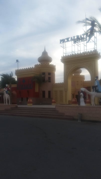 Haupteingang Pickalbatros Alf Leila Wa Leila Resort - Neverland Hurghada