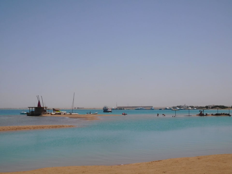 Blick vom Morgan's Restaurant Club Paradisio El Gouna, Red Sea