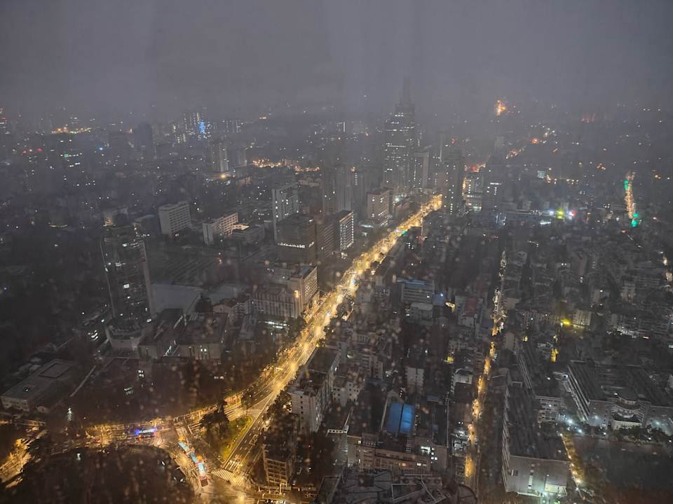 Ausblick Hotel Intercontinental Nanjing