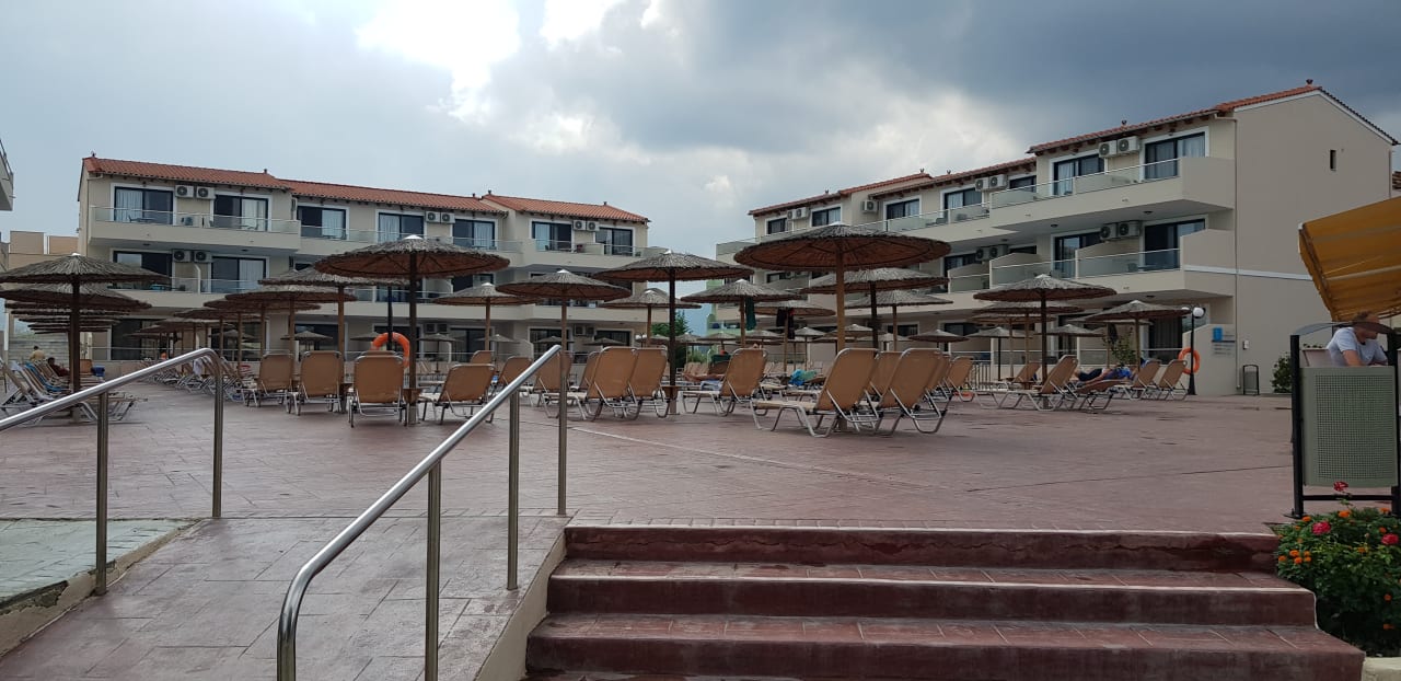 Außenansicht Apartments Angela Beach