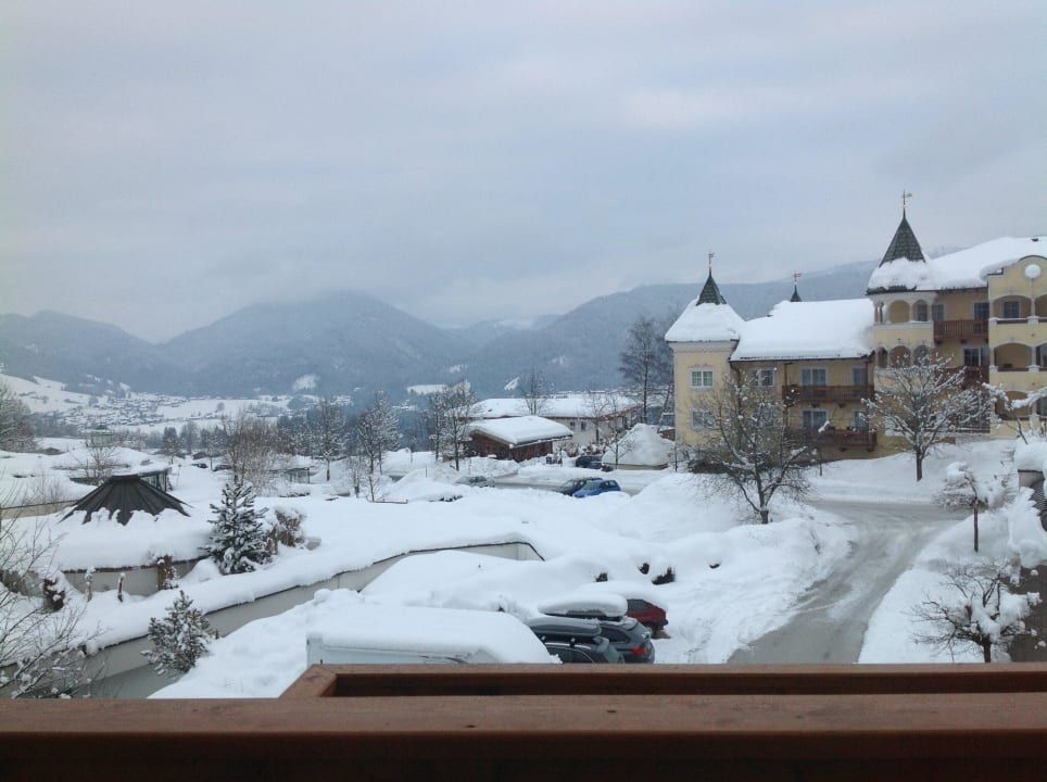 Vom Balkon aus Wohlfühlresort Peternhof