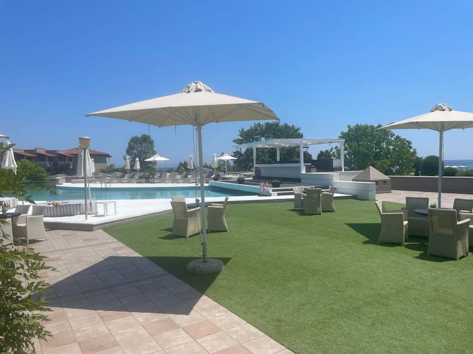 Ausblick Hotel Dion Palace Resort and Spa