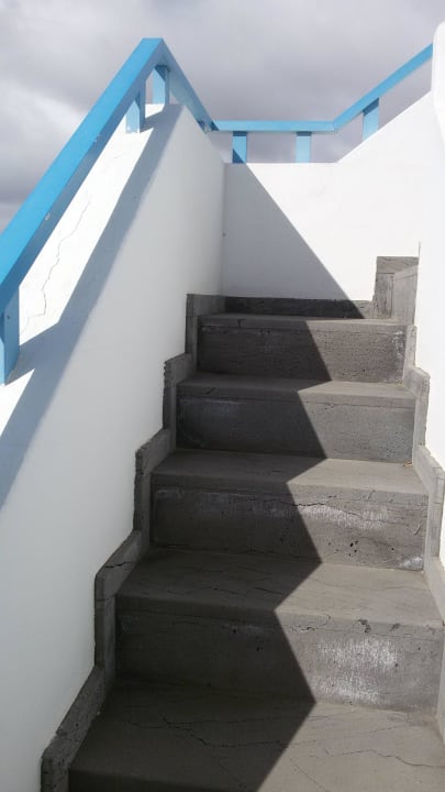 Aufgang zur Dachterrasse Aparthotel Costa Mar