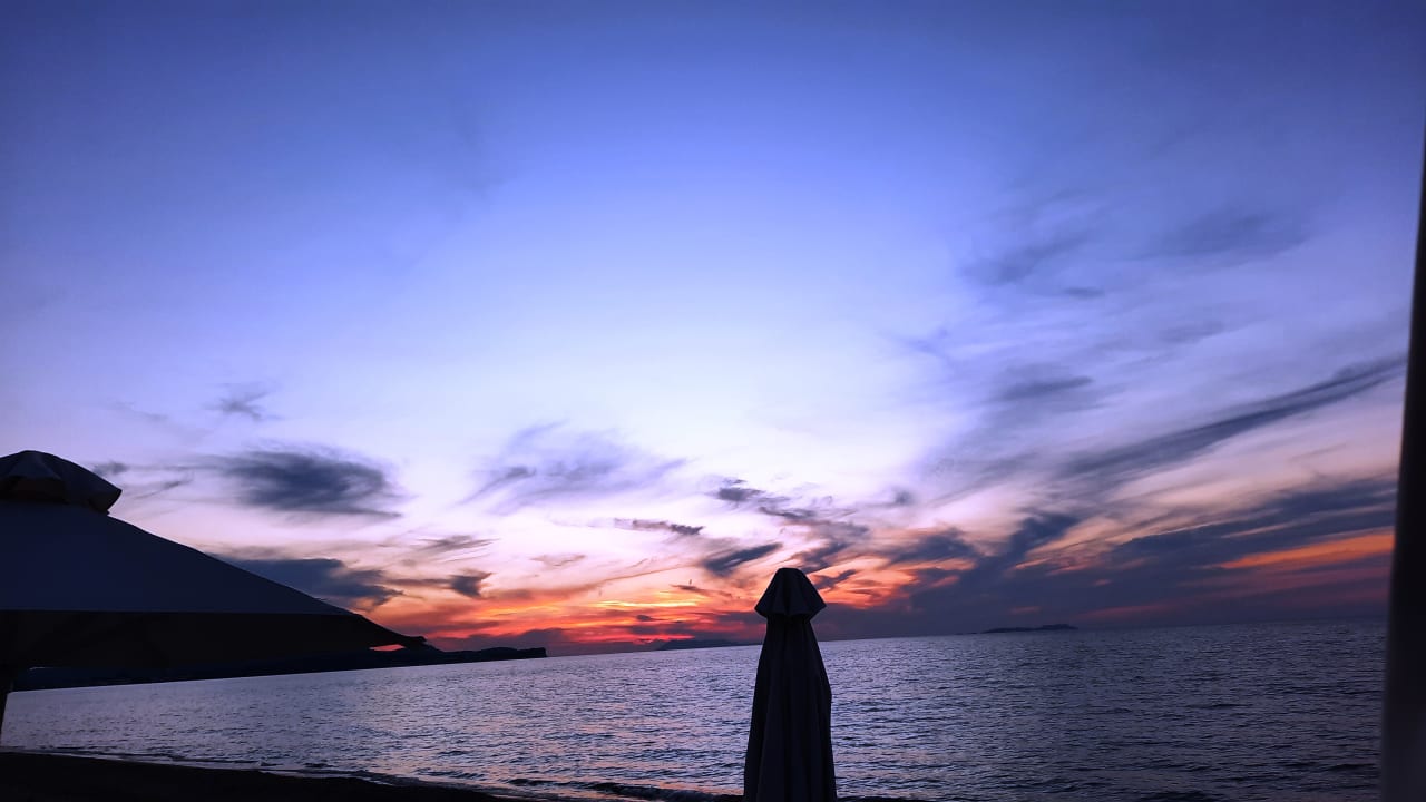 Außenansicht Acharavi Beach Hotel