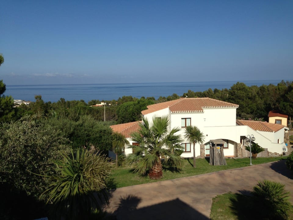 Blick vom Balkon auf´s Meer Club Esse Cala Gonone