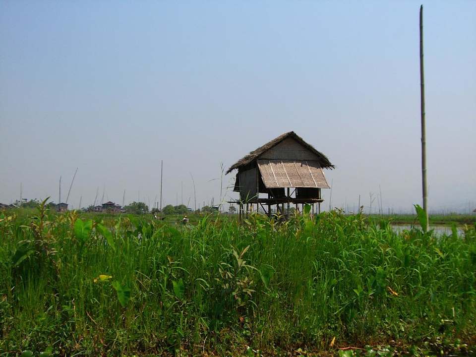 Vista dalla camera Hotel Paradise Inle Resort