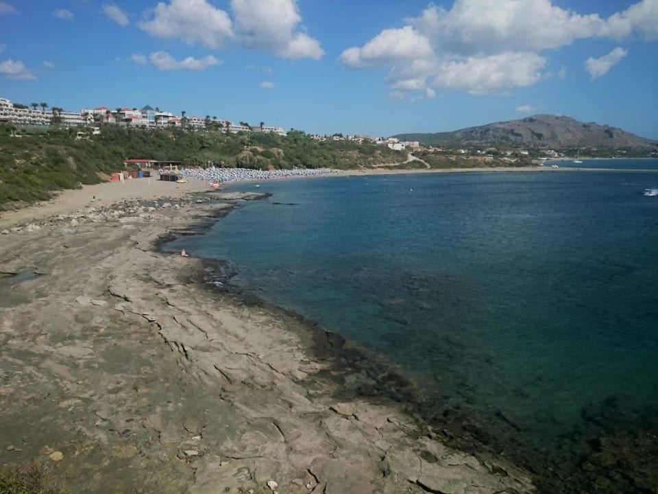 Blick auf Strand Rodos Princess Beach Hotel & Spa