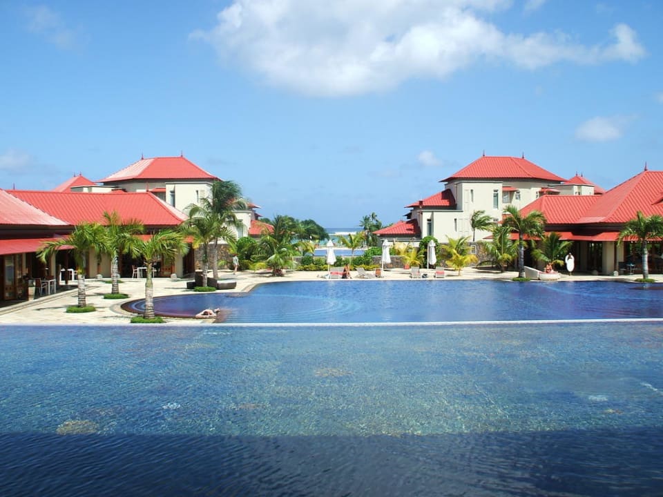 Ausblick von der Lobby Tamassa Bel Ombre