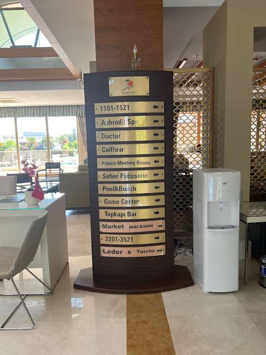 Lobby Seher Sun Palace Resort & Spa