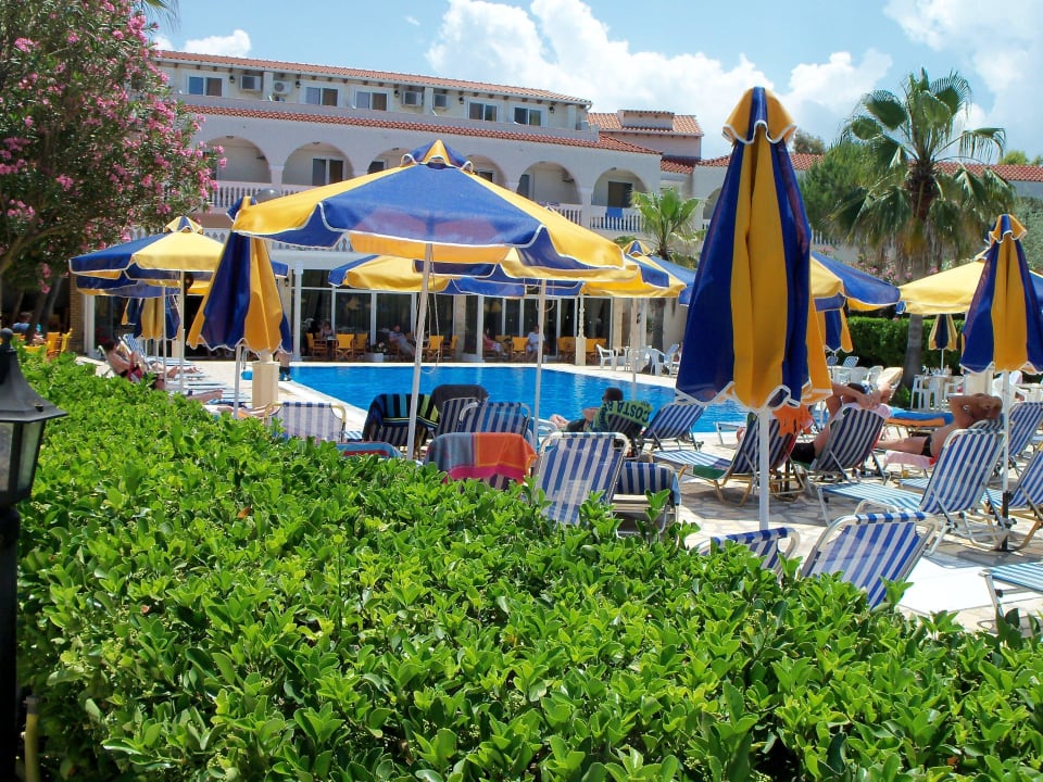 Hotel von Poolseite Hotel Angela Beach