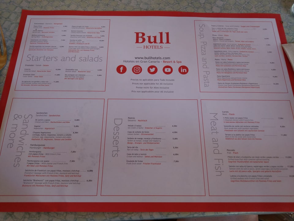 Gastro Bull Costa Canaria & Spa - Adults only