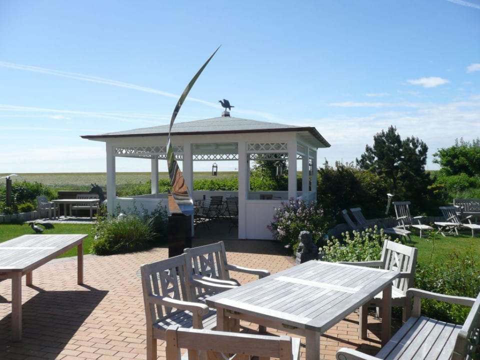 Blick aufs Watt vom Hotel Romantik Hotel Achterdiek