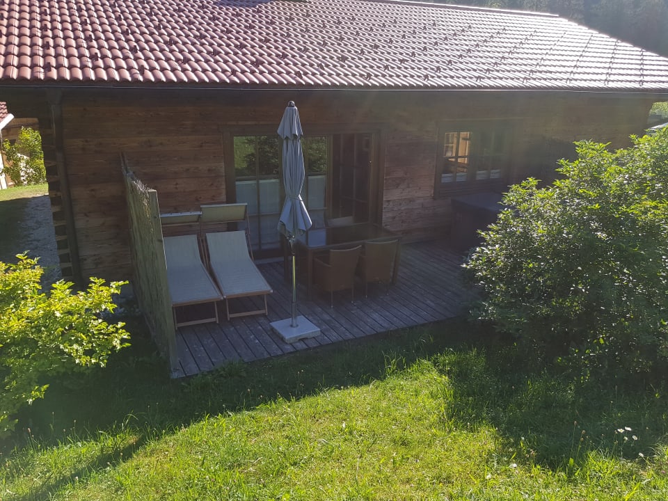 Gartenanlage Chalets & Apartments beim Waicher
