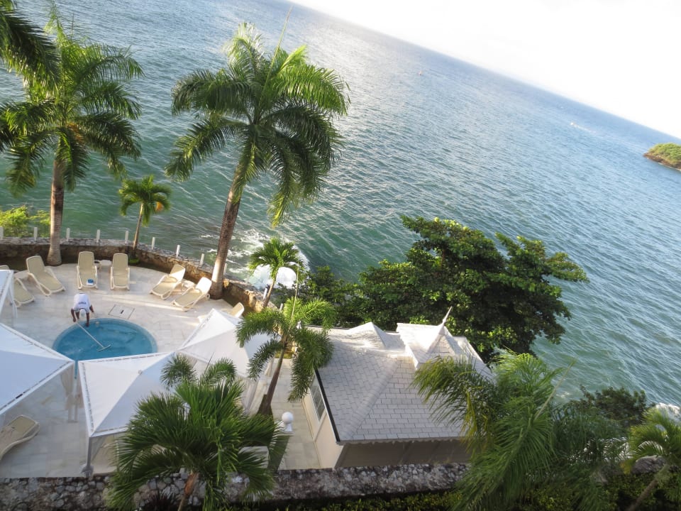 Wirlpool von meinem Balkon aus Bahia Principe Grand Samana - Adults Only