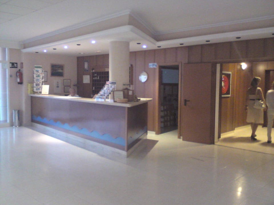 Die Rezeption Hotel Xaloc Playa