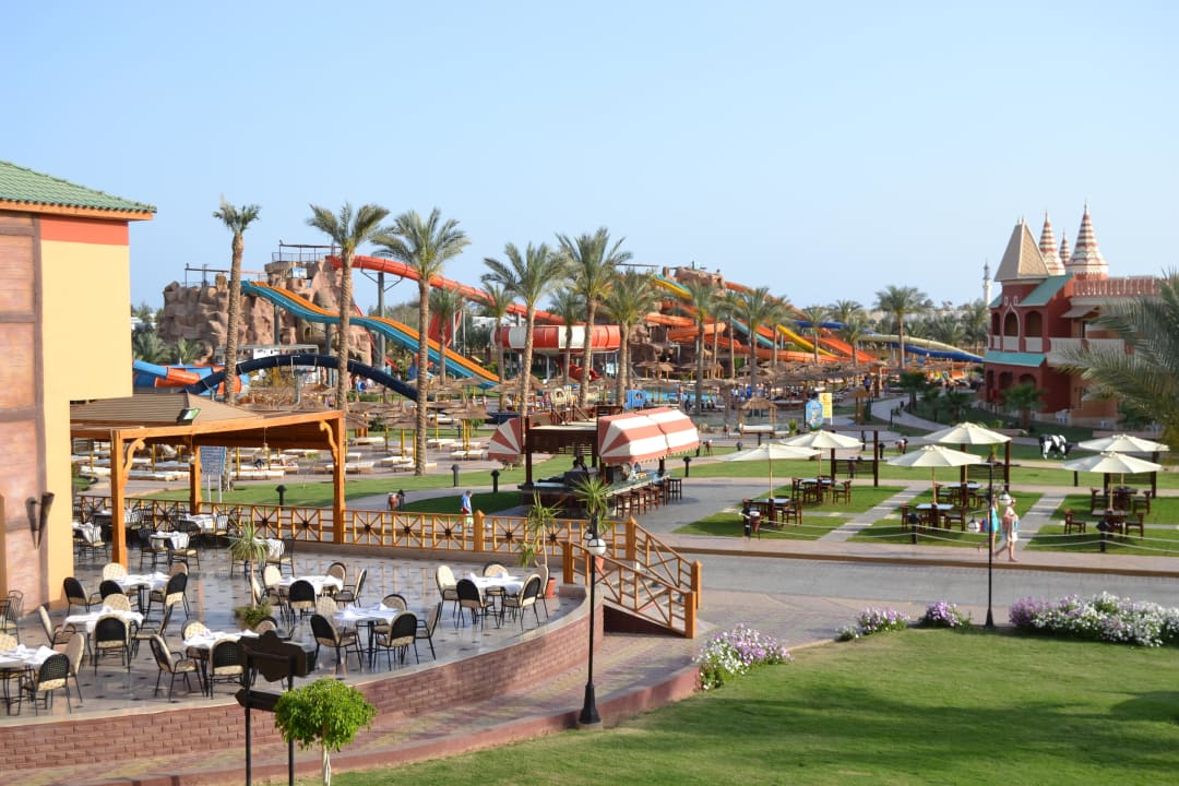 Ausblick von unserem Balkon Pickalbatros Aqua Blu Resort - Sharm El Sheikh