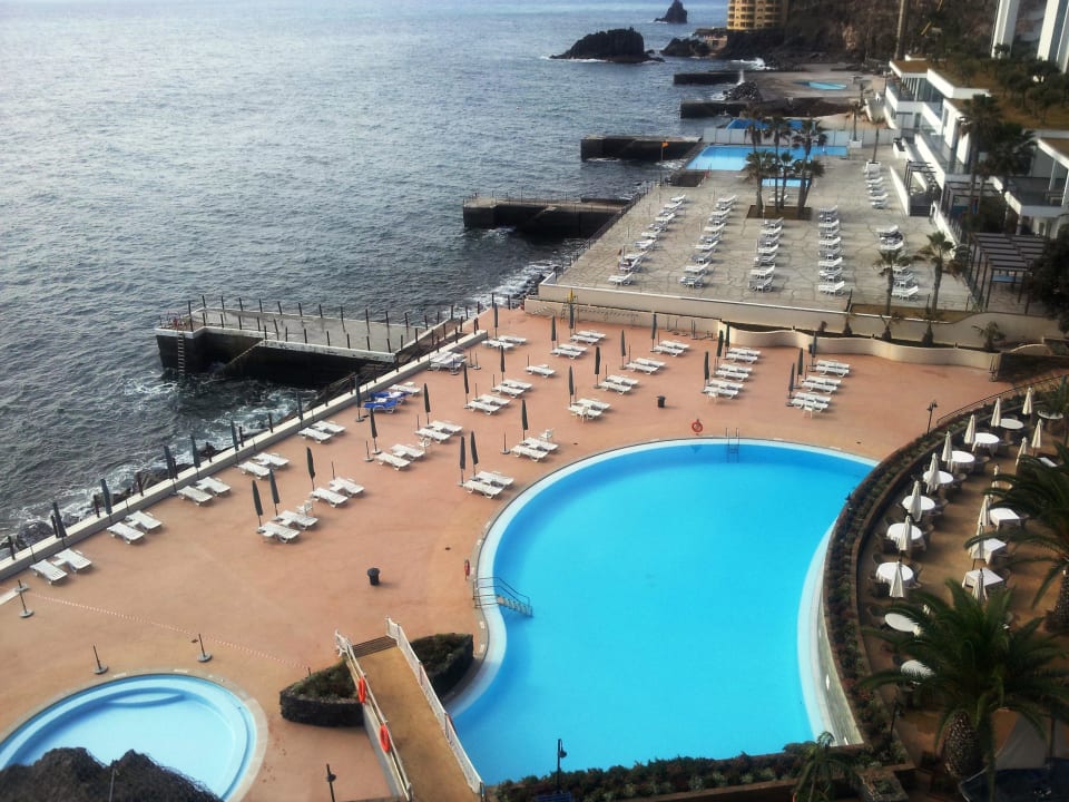 Pool auf Meeresebene Hotel The Cliff Bay (PortoBay)